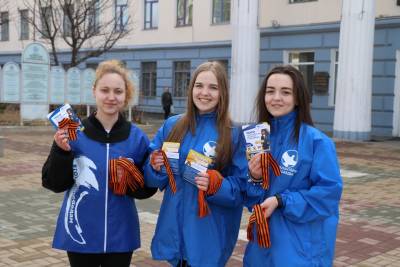 Более 100 тысяч «Георгиевских ленточек» раздадут в Хабаровском крае в преддверии Дня Победы